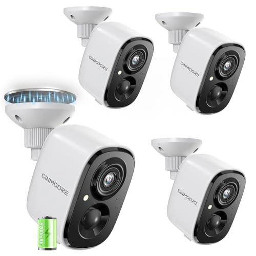 Wireless Wi-Fi Battery Camera 2.5K Pack