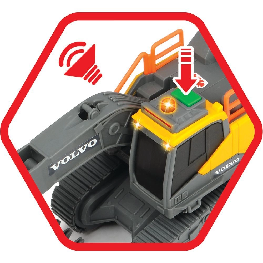 Volvo Tracked Excavator - Yellow 3+