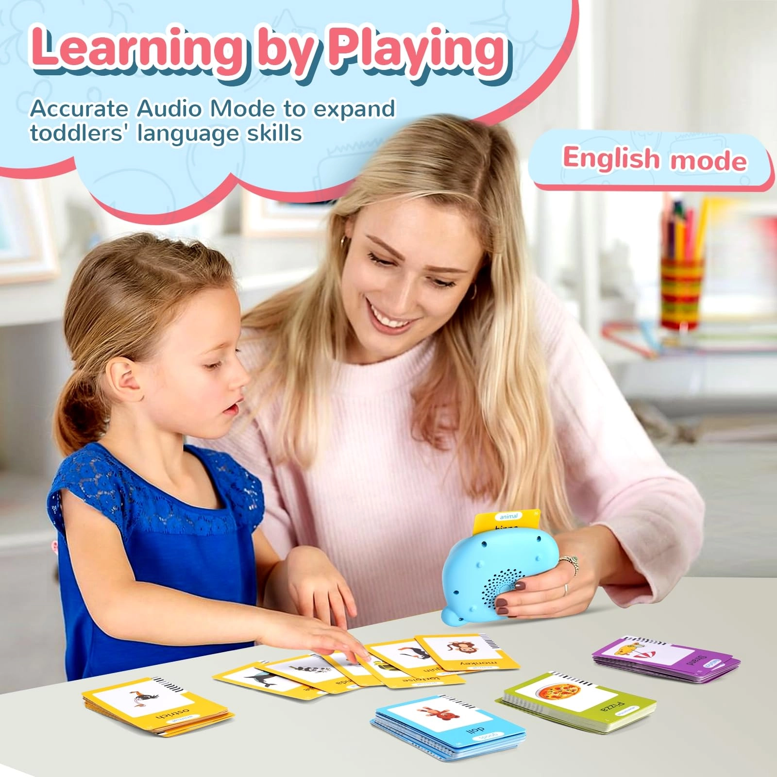 Talking Flash Card - 3+ 1 pieces