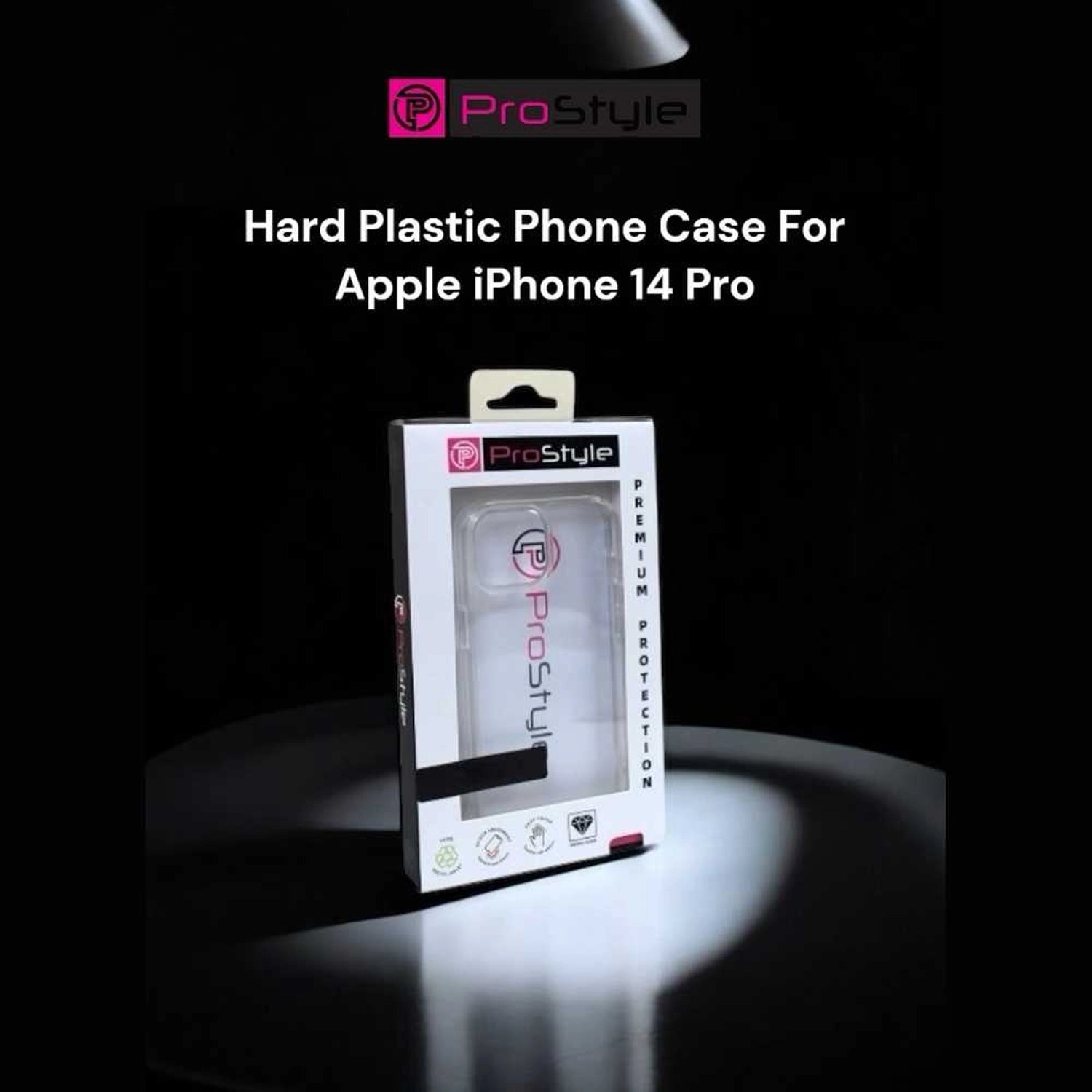 Case With Screen Protector for iPhone 14 Pro