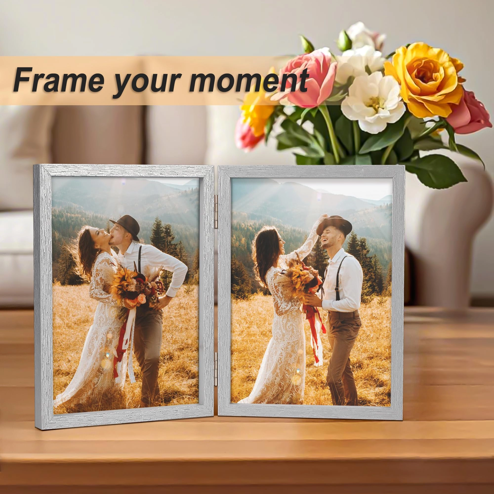 Double Picture Frame - 5x7 two