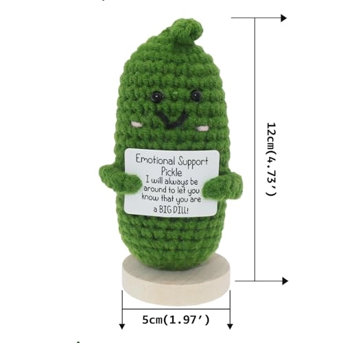 Emotional Support Pickle - Birthday, Christmas, Friendship Day, Some special days, Various decorative occasions