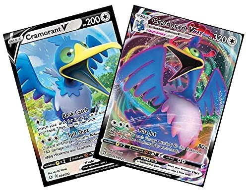 Pokémon Cramorant Vmax & V 055/072