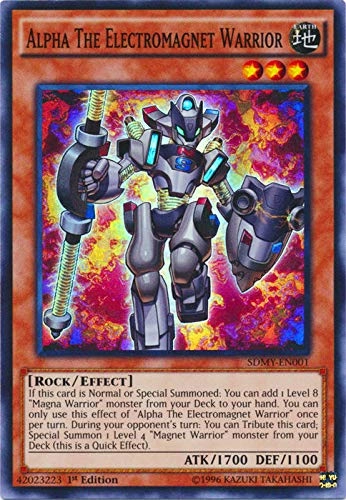 Konami Alpha The Electromagnet Warrior SDMY-EN001 - 1st Edition
