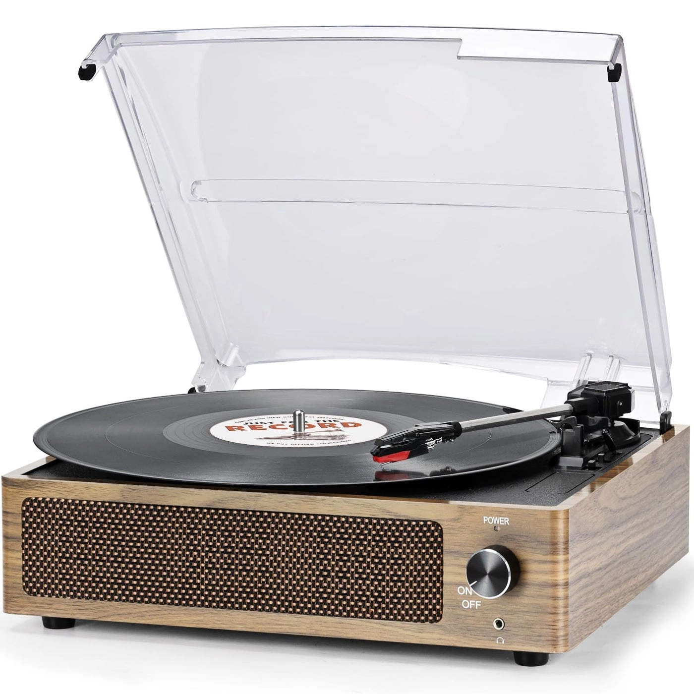 Vinyl Record Player - Belt-Driven