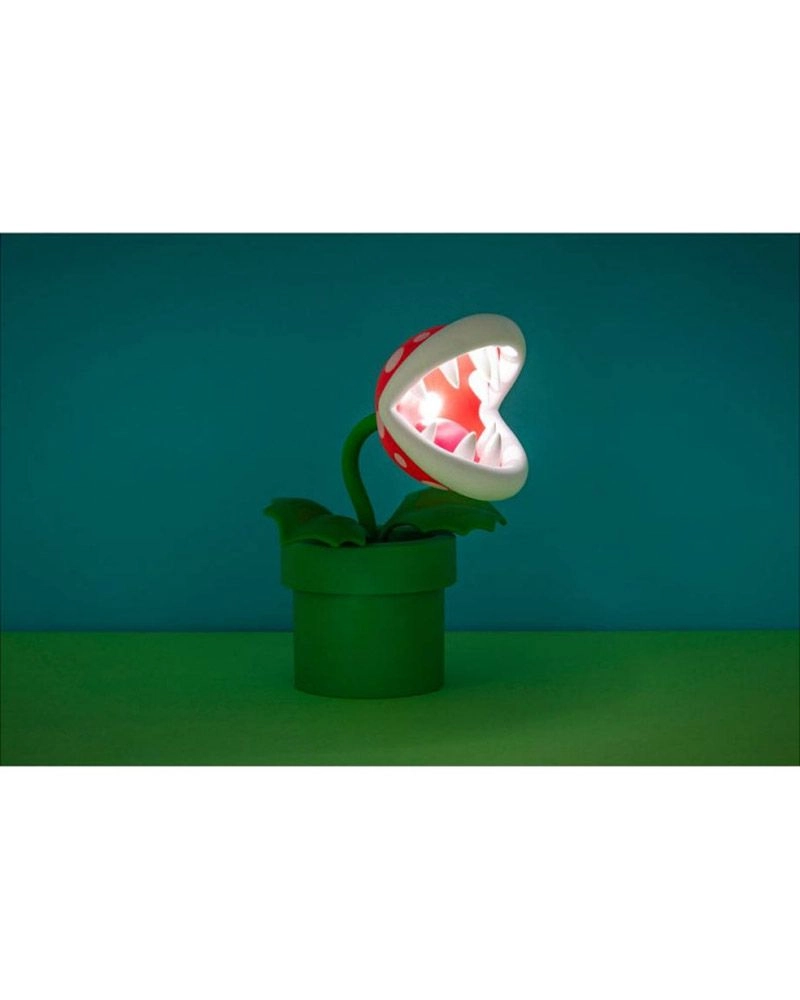 Super Mario Posable Mini Piranha Plant Lamp - 3 AAA 1.5V batteries
