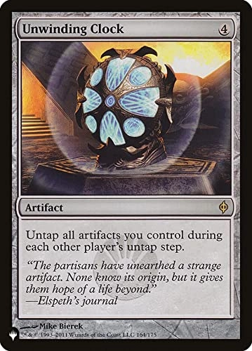 Wizards of the Coast Unwinding Clock - The List - Artifact Rare