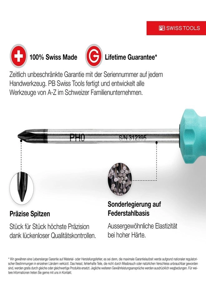 PB 8242.RB Phillips Screwdriver Set (4 Pcs)