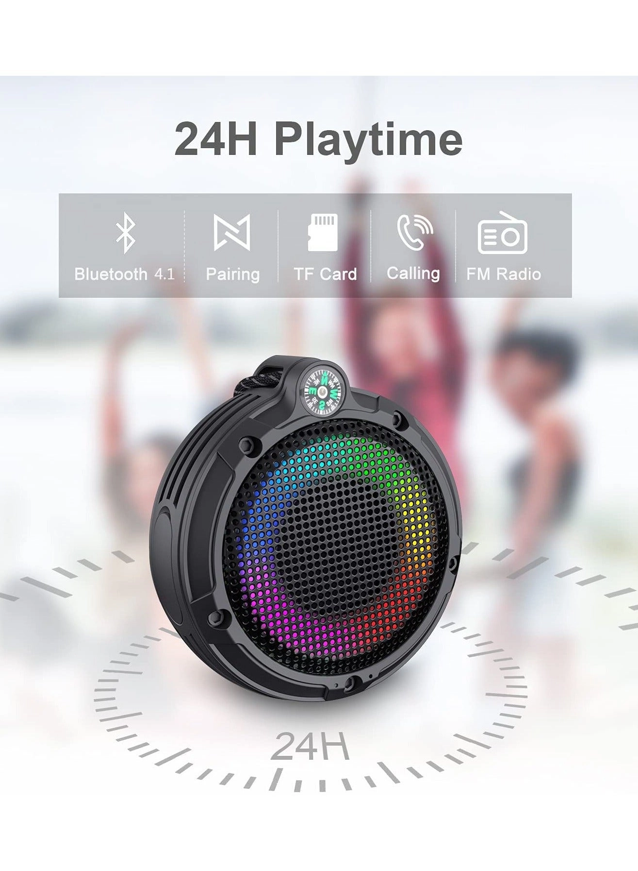 Portable Bluetooth Speaker - 8W