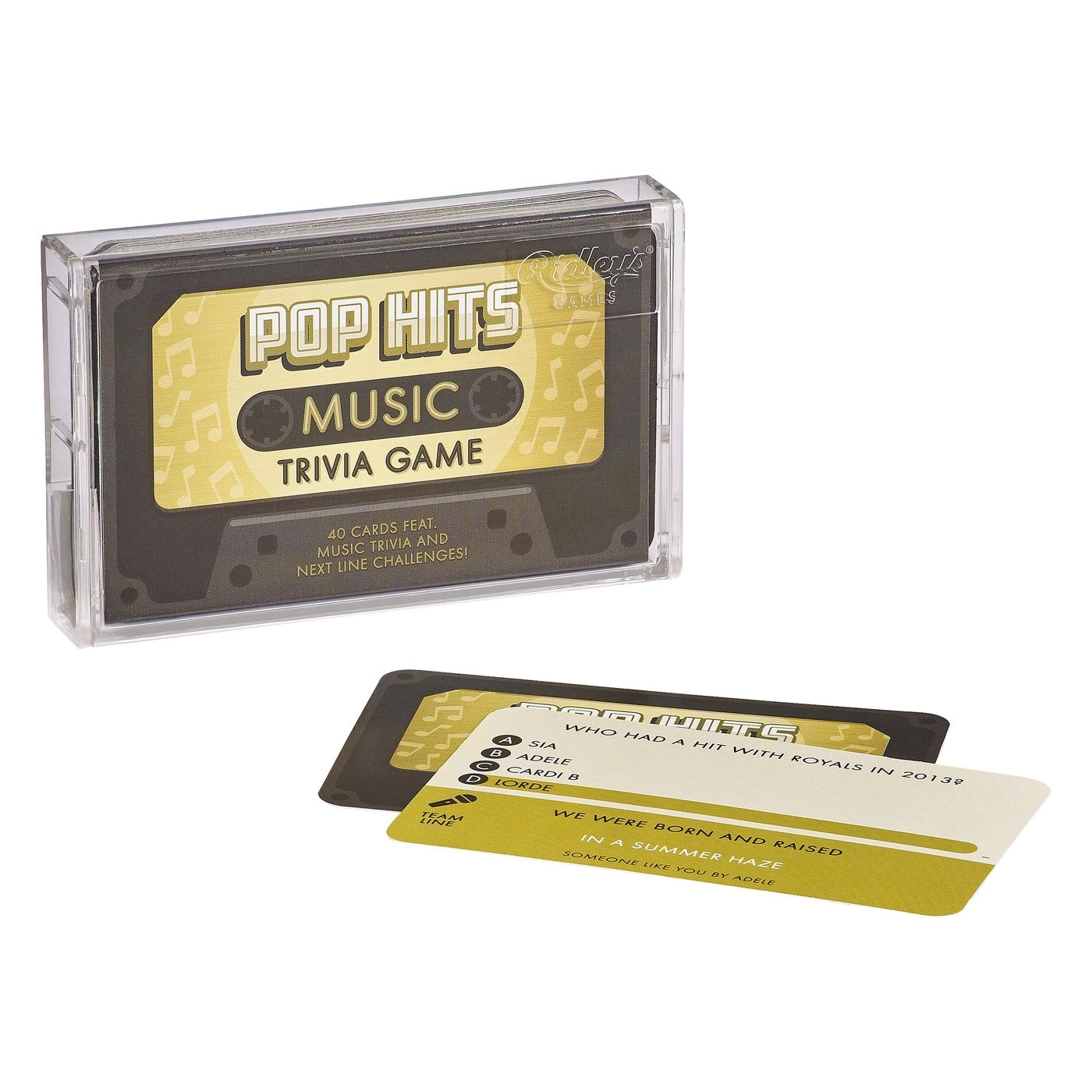 1980s Music Trivia - Card Game