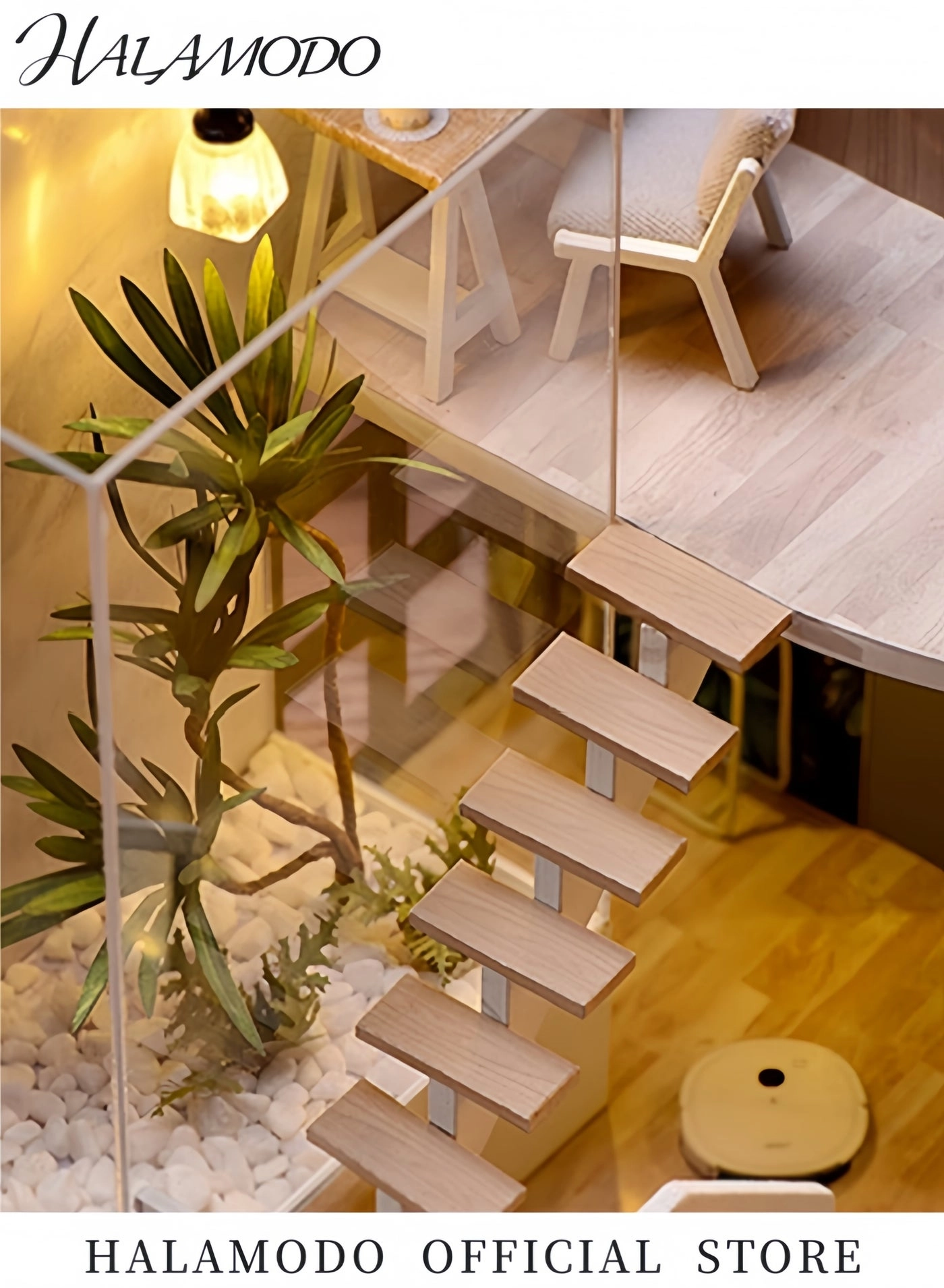 DIY Miniature Dollhouse Kit - Christmas