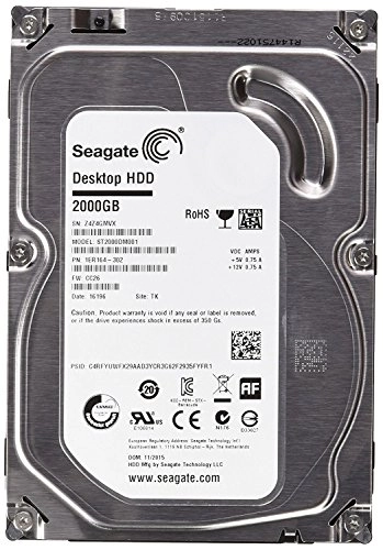 Barracuda 3.5" 7200rpm 64MB SATA 6Gb/s (ST2000DM001) - 2TB