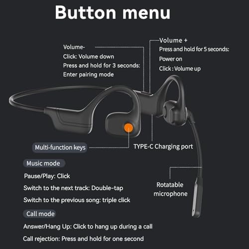 Air Conduction Wireless Headphone