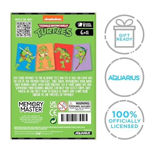 Teenage Mutant Ninja Turtles Memory Master - Card Game