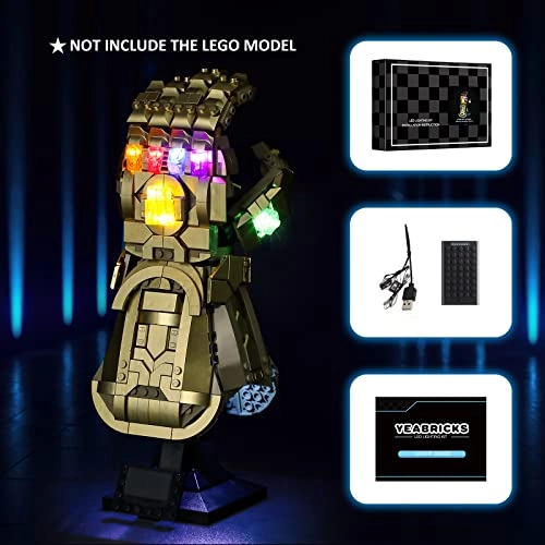 LED Light for LEGO 76191 Marvel Infinity Gauntlet