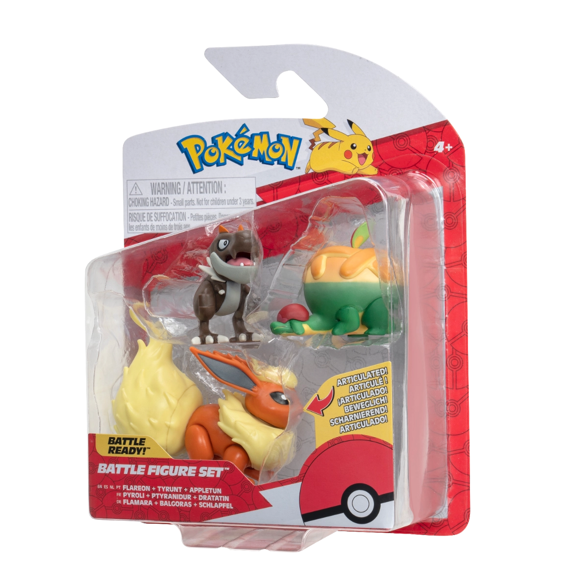 Pokémon Pikachu - 2-inch + Blastoise - 4.5-inch + Charmeleon - 3-inch (ALGT-95155) 3 pcs