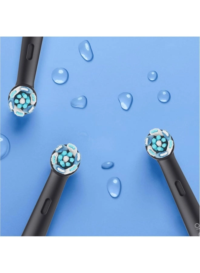 iO Deep Clean + Protect - Rechargeable Black + iO Series 7 + Replacement Brush Heads - 2 + Charging Travel Case