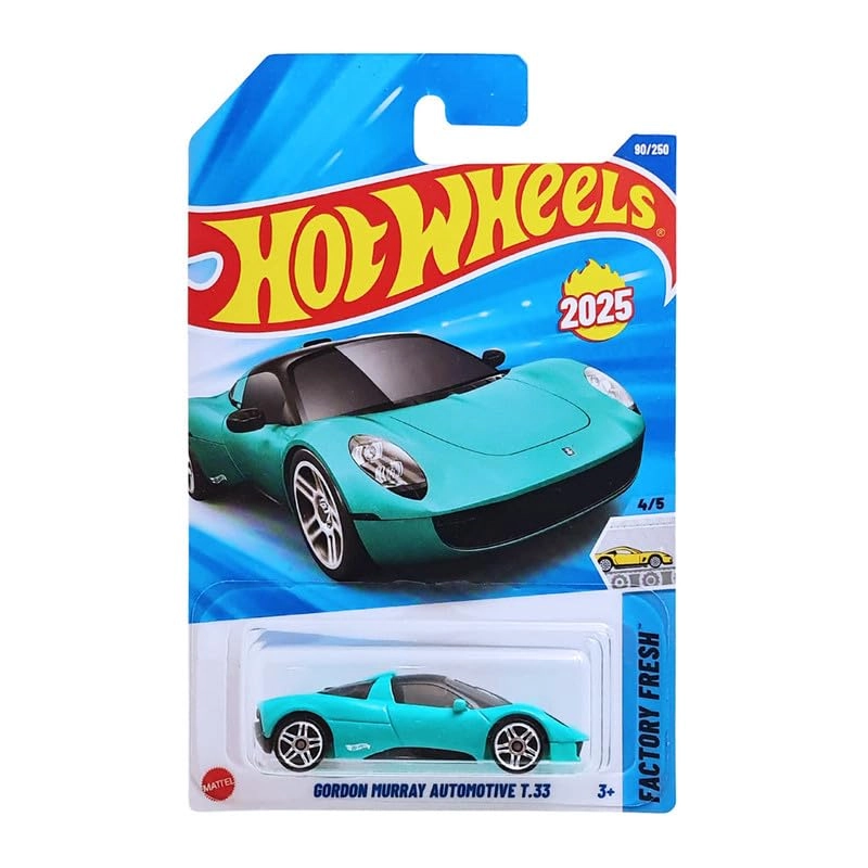 Mattel, Mattel Gorgon Murray Automotive T.33 1:64 - 1pcs