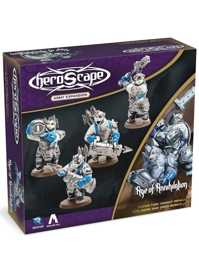Renegade Game Studios Heroscape: Rising Tide - Knight Primus Adelbern & Ordo Borealis Army Expansion