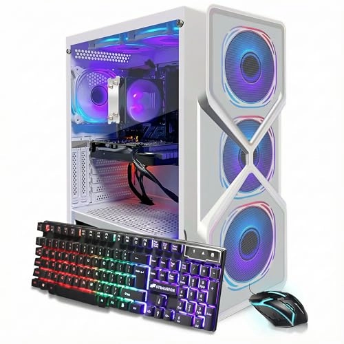 STGAubron Gaming PC Desktop - Ryzen 5 5500 16GB 1TB