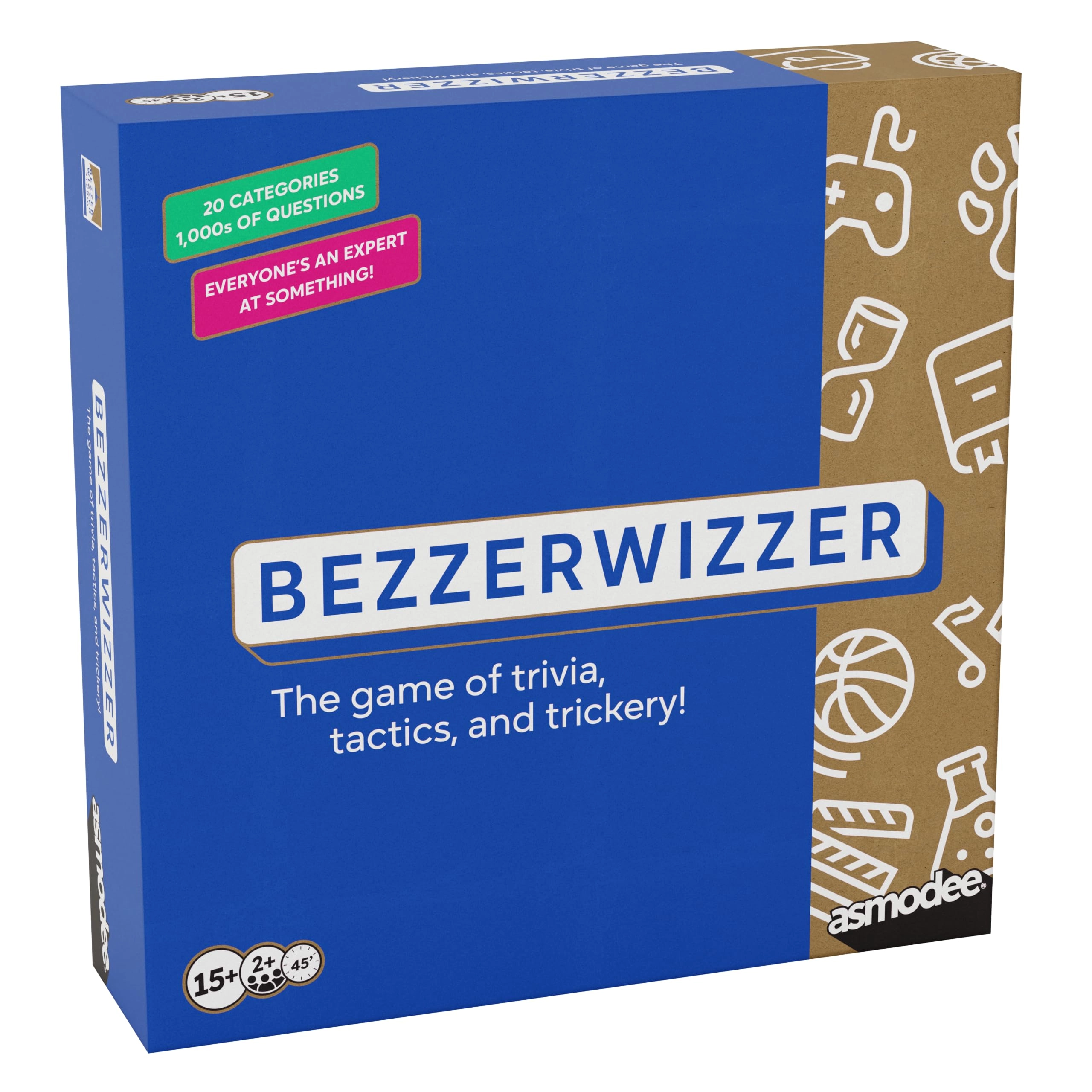 Asmodee Bezzerwizzer: Edition 2025 - Quiz and Party Game (German)