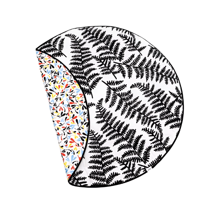 Etta Loves Reversible Sensory Playmat - Plants Print 0 month & above