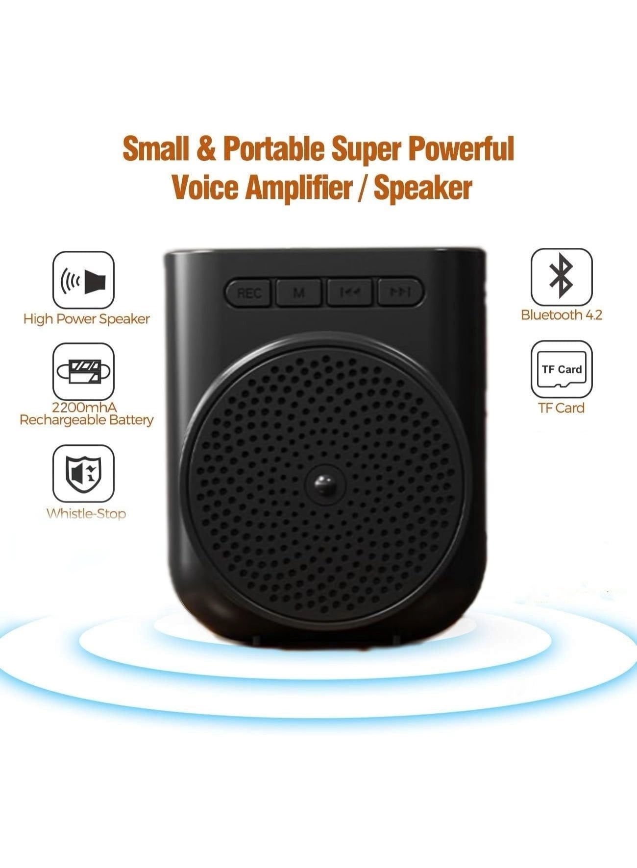 Mini Voice Amplifier - Wired Bluetooth