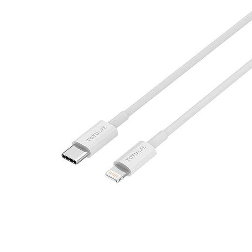 TOTUDESIGN T-CBPRCLWH USB to Type-C Lightning Cable 1m