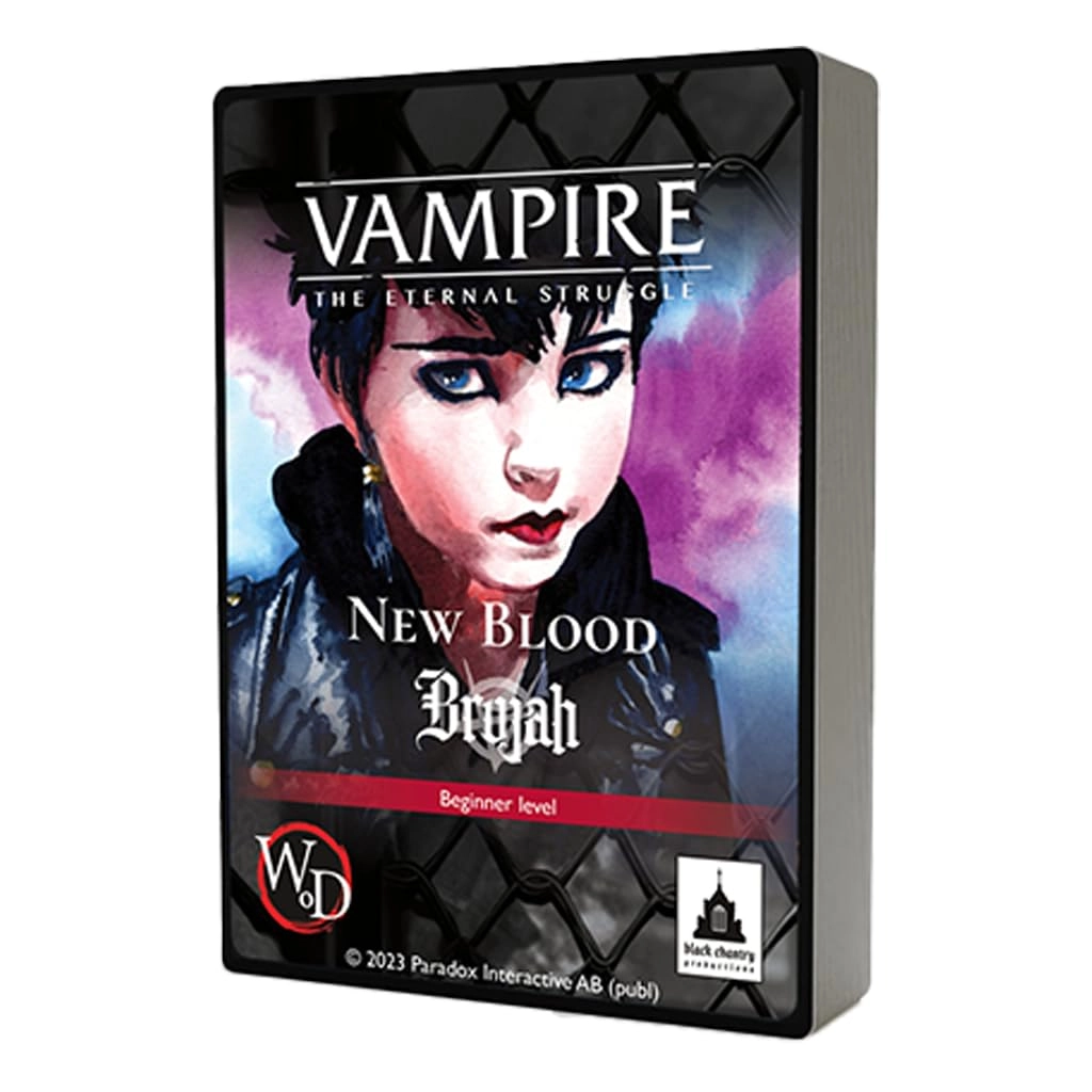 Black Chantry Productions Vampire The Eternal Strike: New Blood Brujah - Card Game