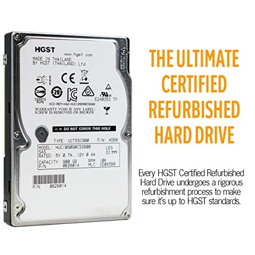 (Refurbished) Ultrastar C10K900 2.5" 10Krpm 64MB SAS 6.0Gb/s (0B26014) - 900GB