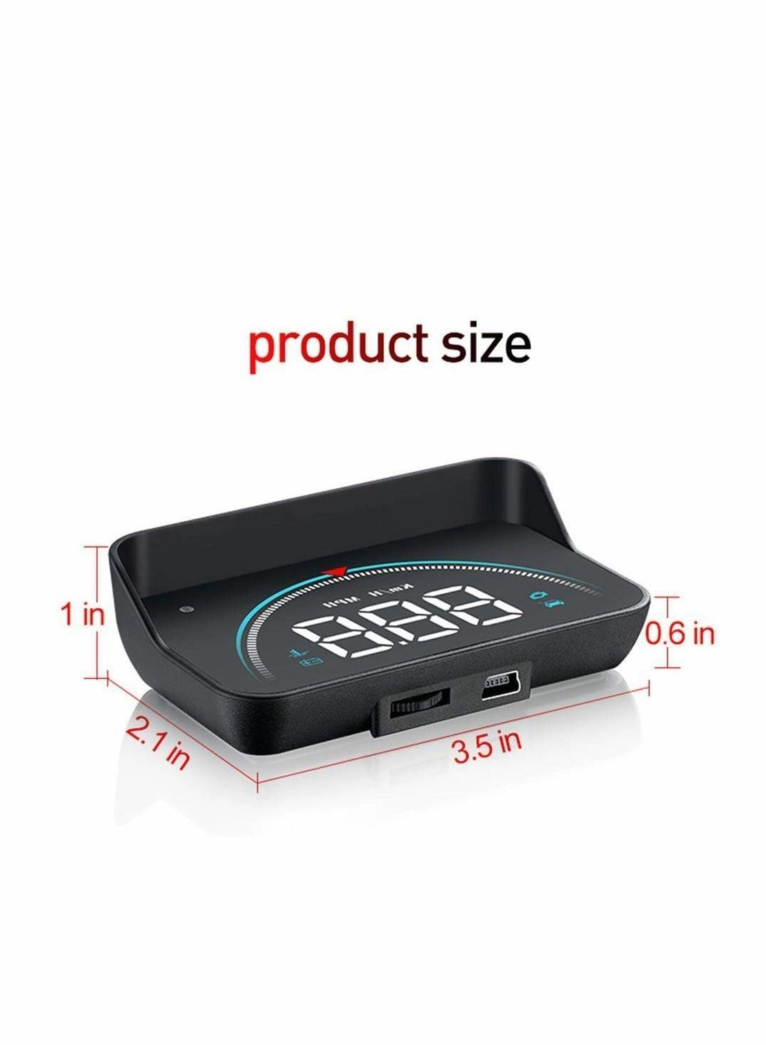 HUD Display - Vehicle Speedometer OBD II