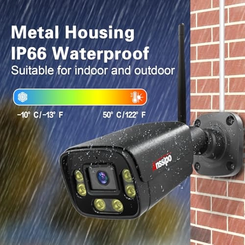 Wireless Security Camera System - 8 channels