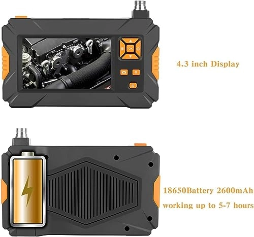 Dual Lens Industrial Endoscope - 8mm 5m