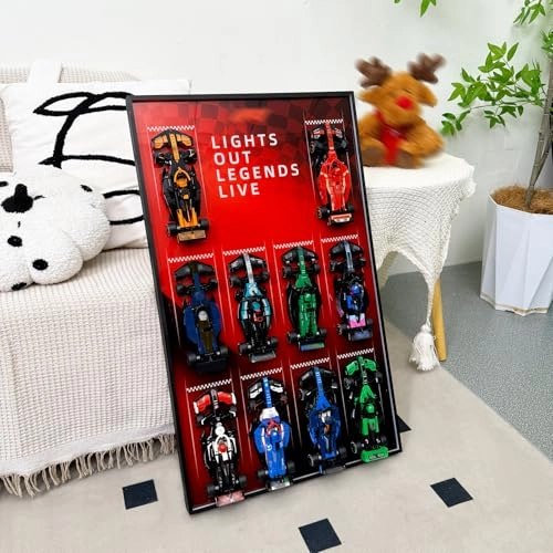 Wall mount display - Lego F1 Speed Champions