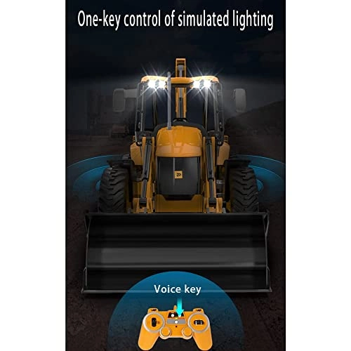 Backhoe Loader Excavator Toy - 1/20