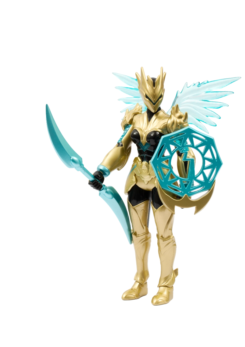 Aqu + Rockard + Windel + Fireon - Gormiti (27 cm) (ALGT-GRV07)