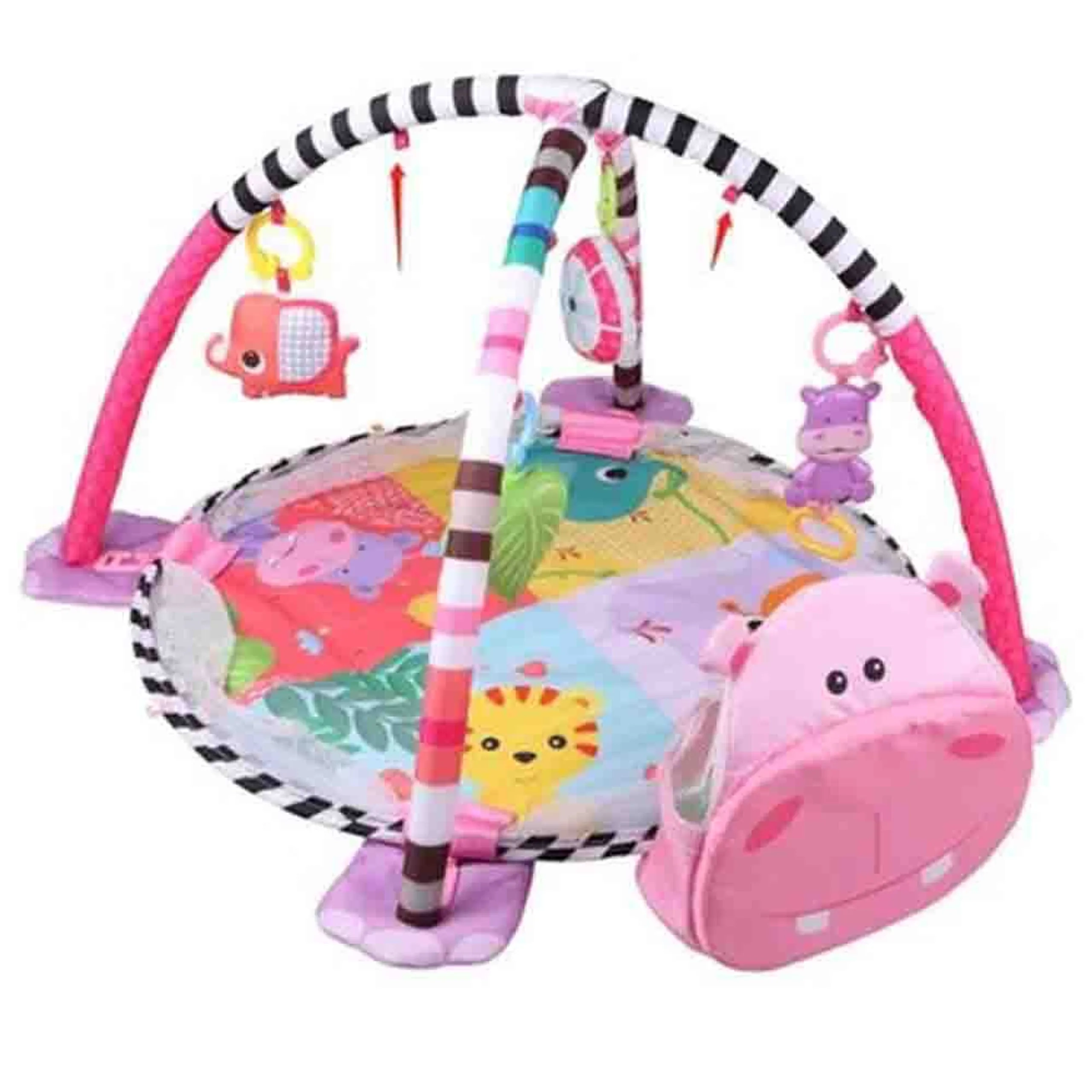 Baby Play Gym Mat - Hippo 0 month