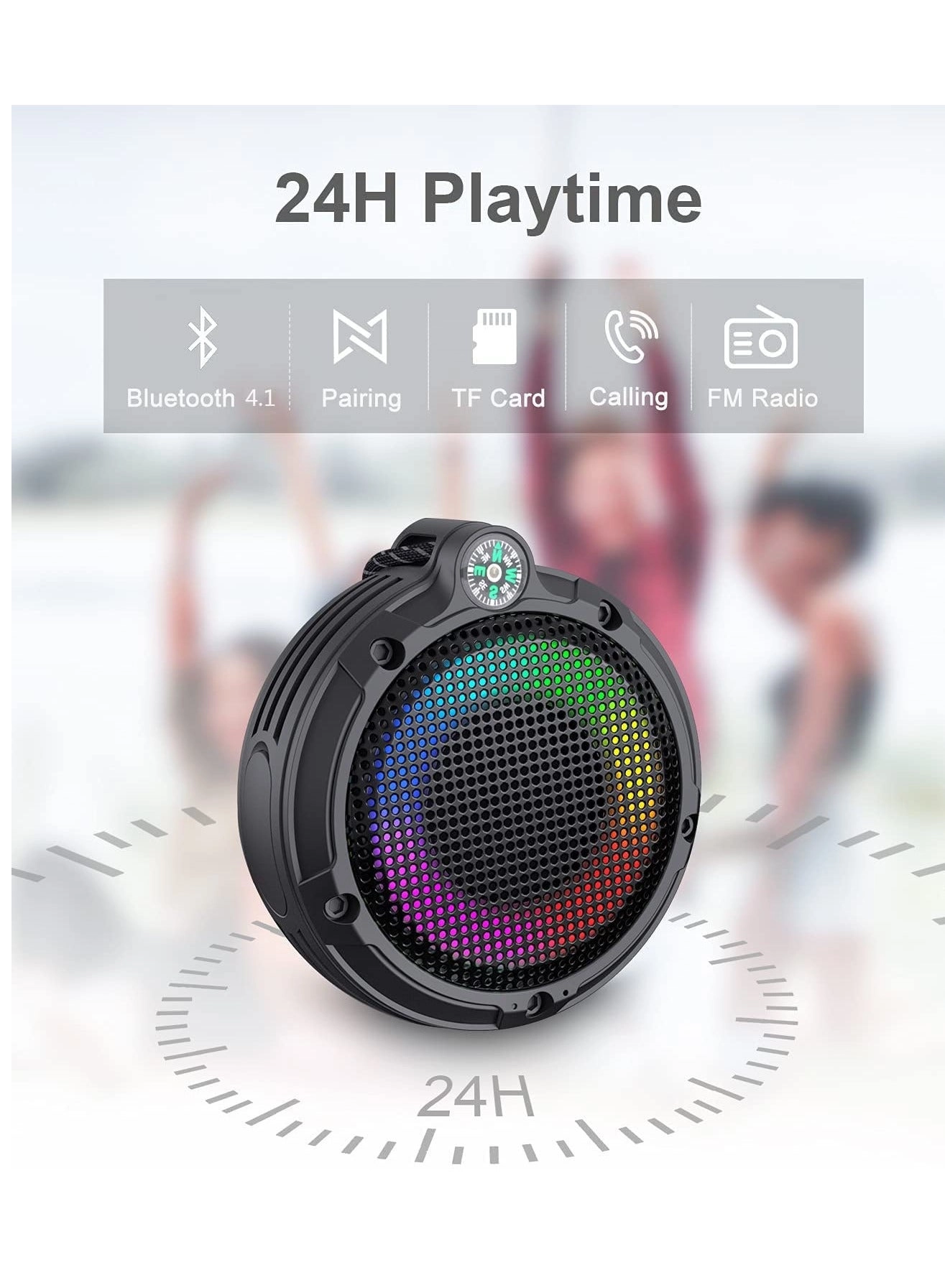 Portable Bluetooth Speaker - 8W