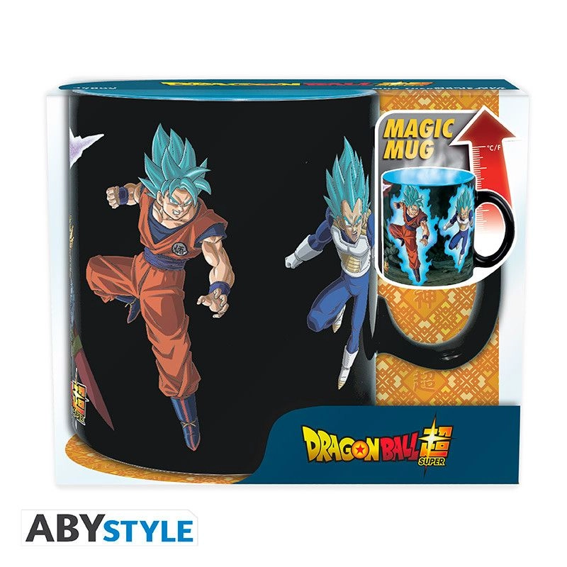 Dragon Ball Super Mug - Heat Change SaiyansvsBlack - 460 ml