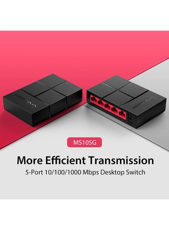 MS105G - 5-ports