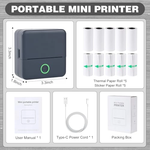 Print Pods Mini Printer - Thermal 52x350mm