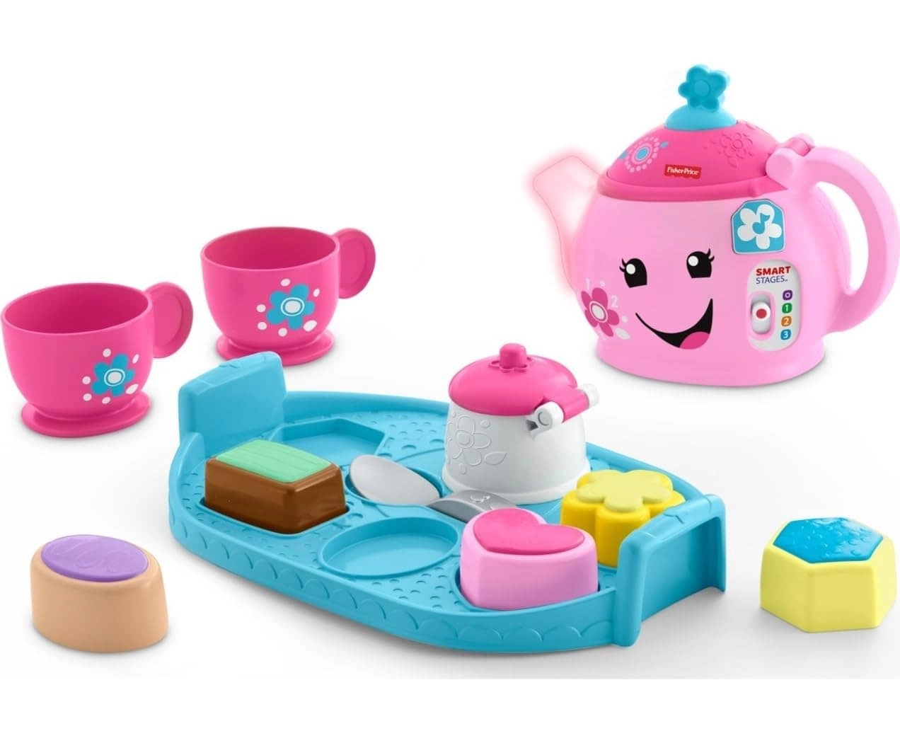 Fisher-Price Laugh & Learn Sweet Manners Tea Set - 18-36 months 11 pieces