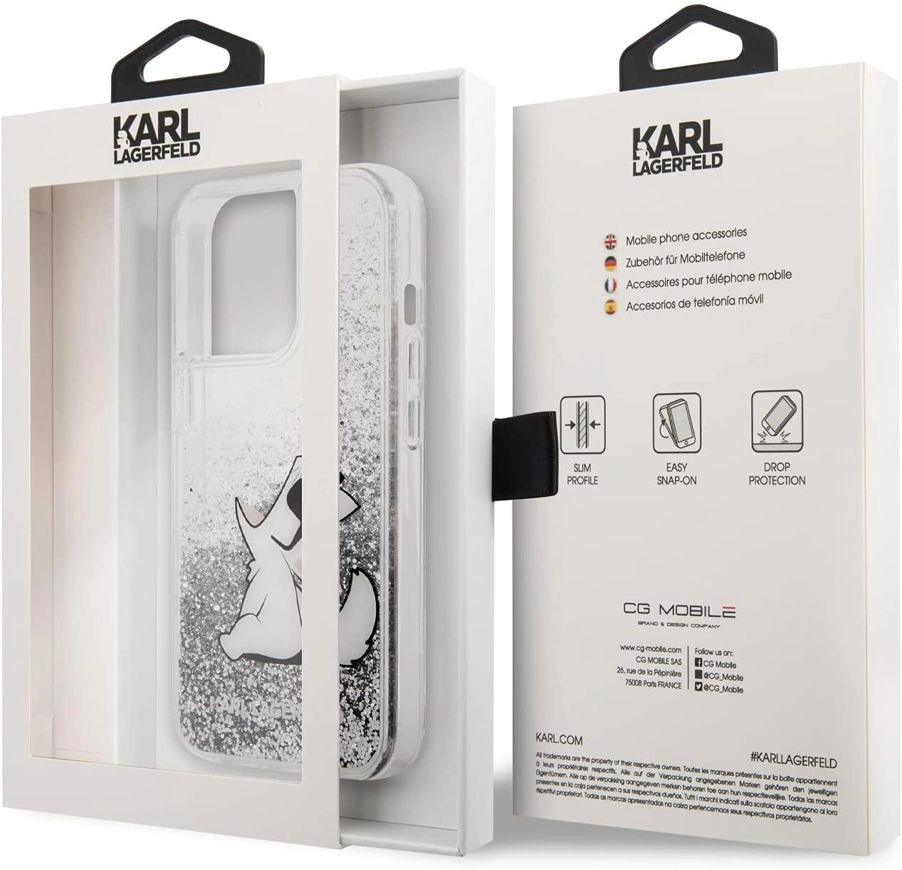 Choupette - Silicone Back Case for Iphone 13 Pro Max