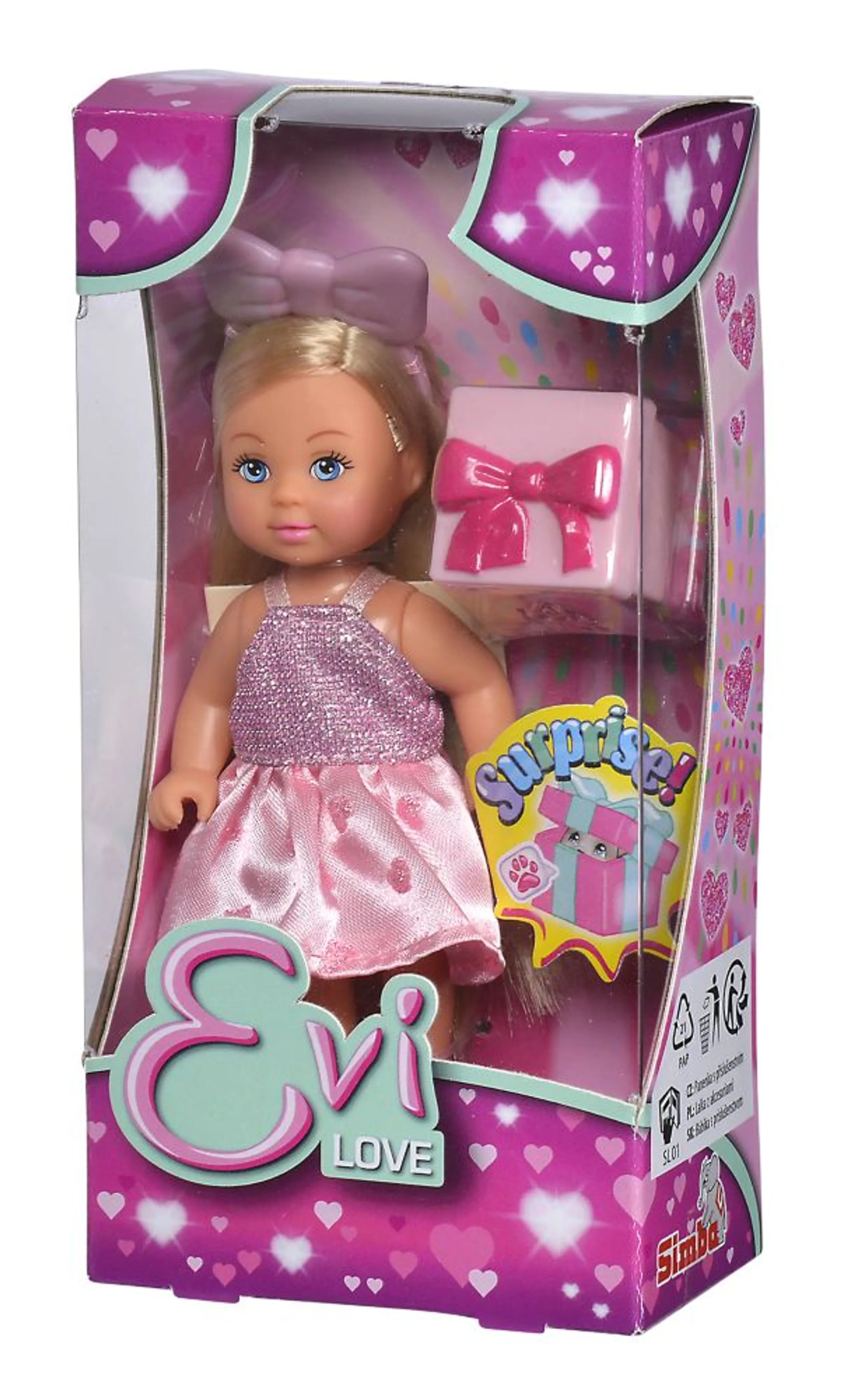 Evi Love Surprise Doll - Multi Colour Ages 3+