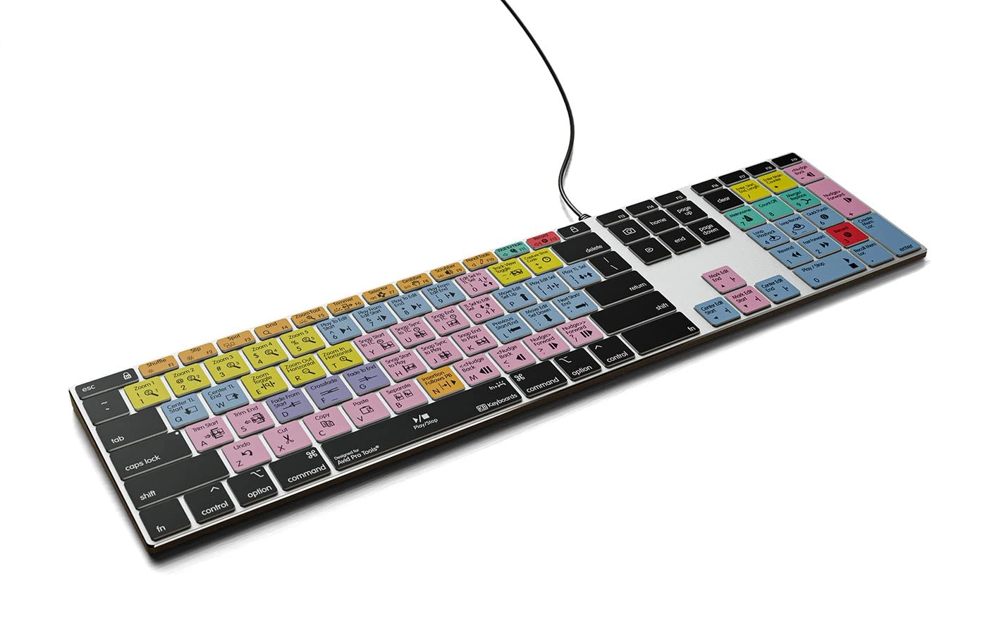 KB Covers Pro Tools Backlit Pro Aluminum Keyboard - US Wired