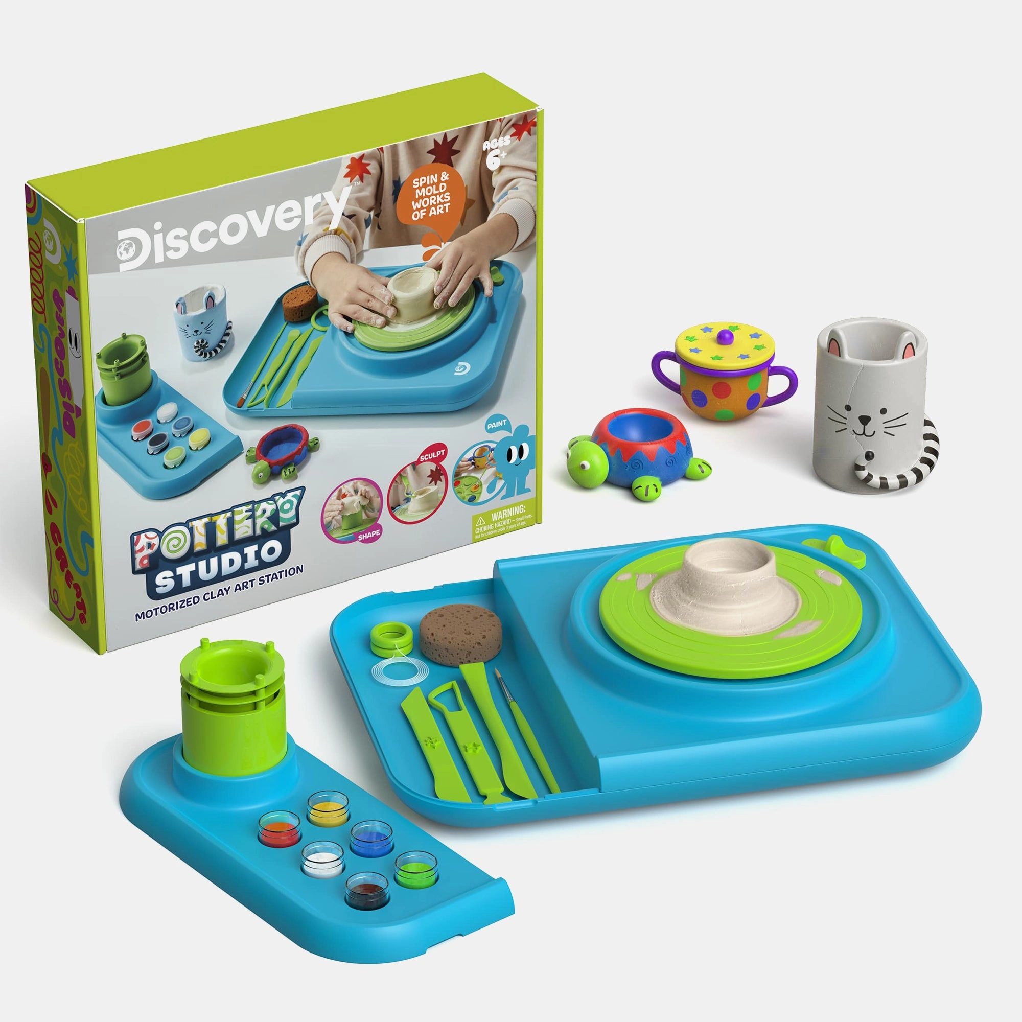 Discovery Paper Pottery Wheel Studio - Plastic 2.03Kg