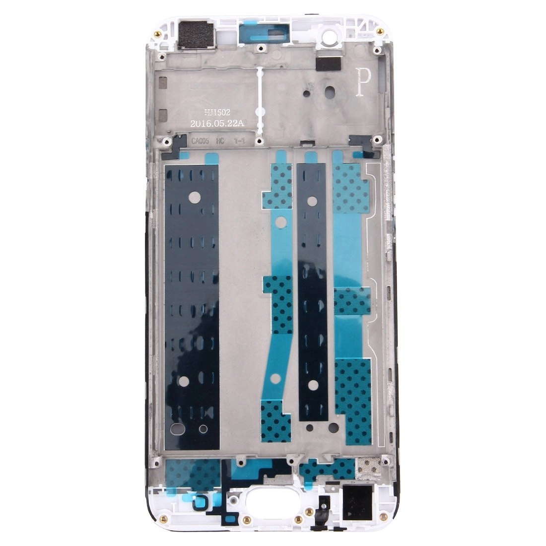 LiyFiai OPPO A59 / F1s Front Housing LCD Frame Bezel Plate - White