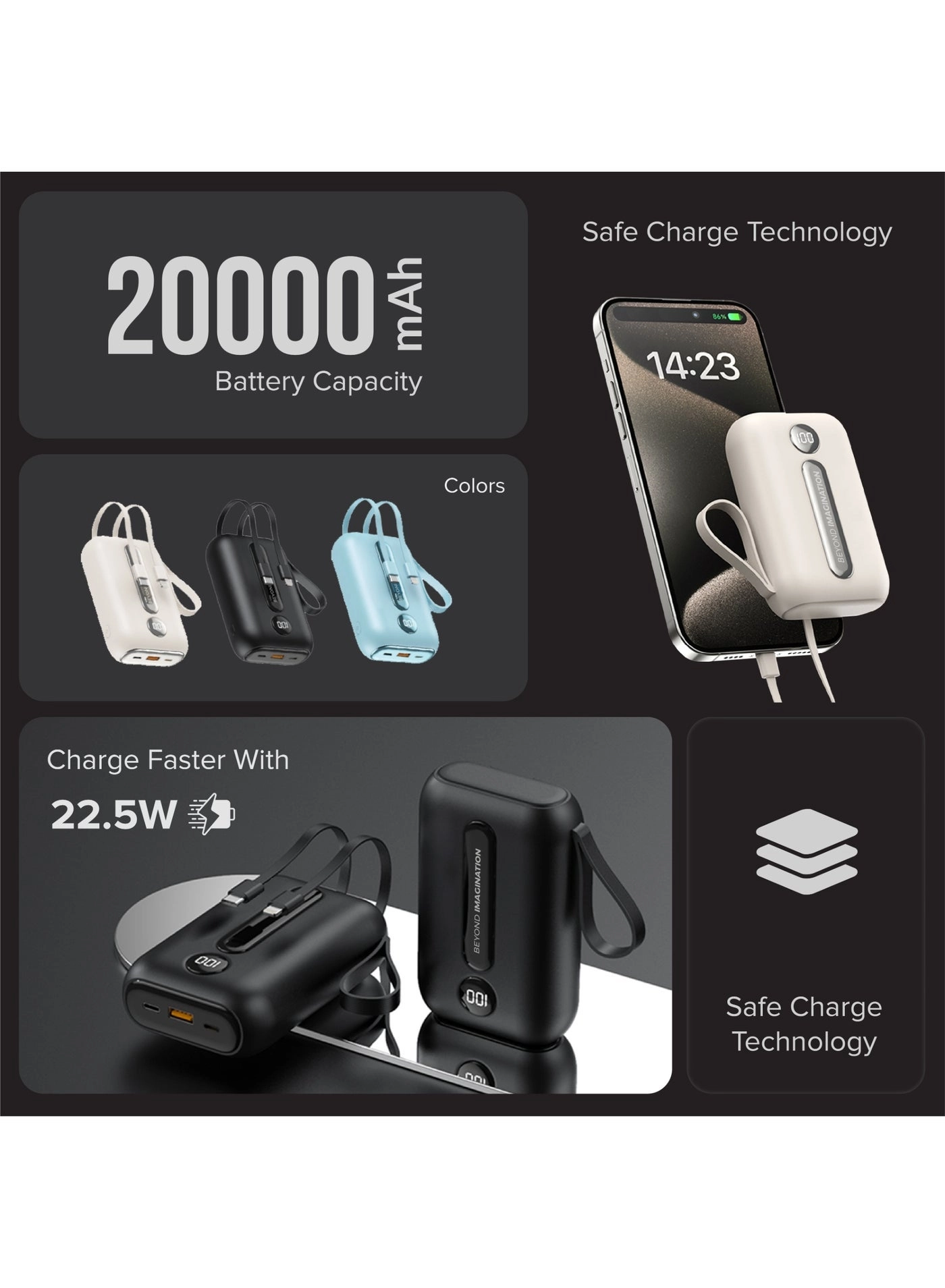 PB3673 - 20000mAh 22.5W