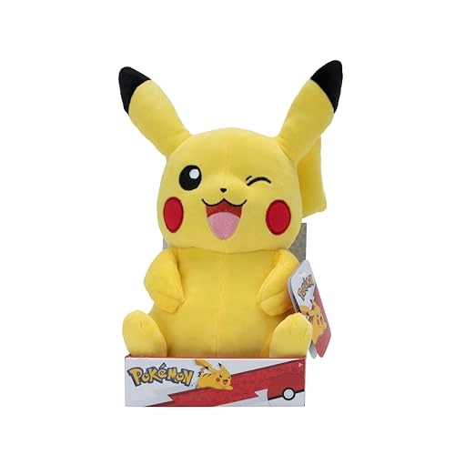 Pikachu Plush Toy - Super-soft Yellow