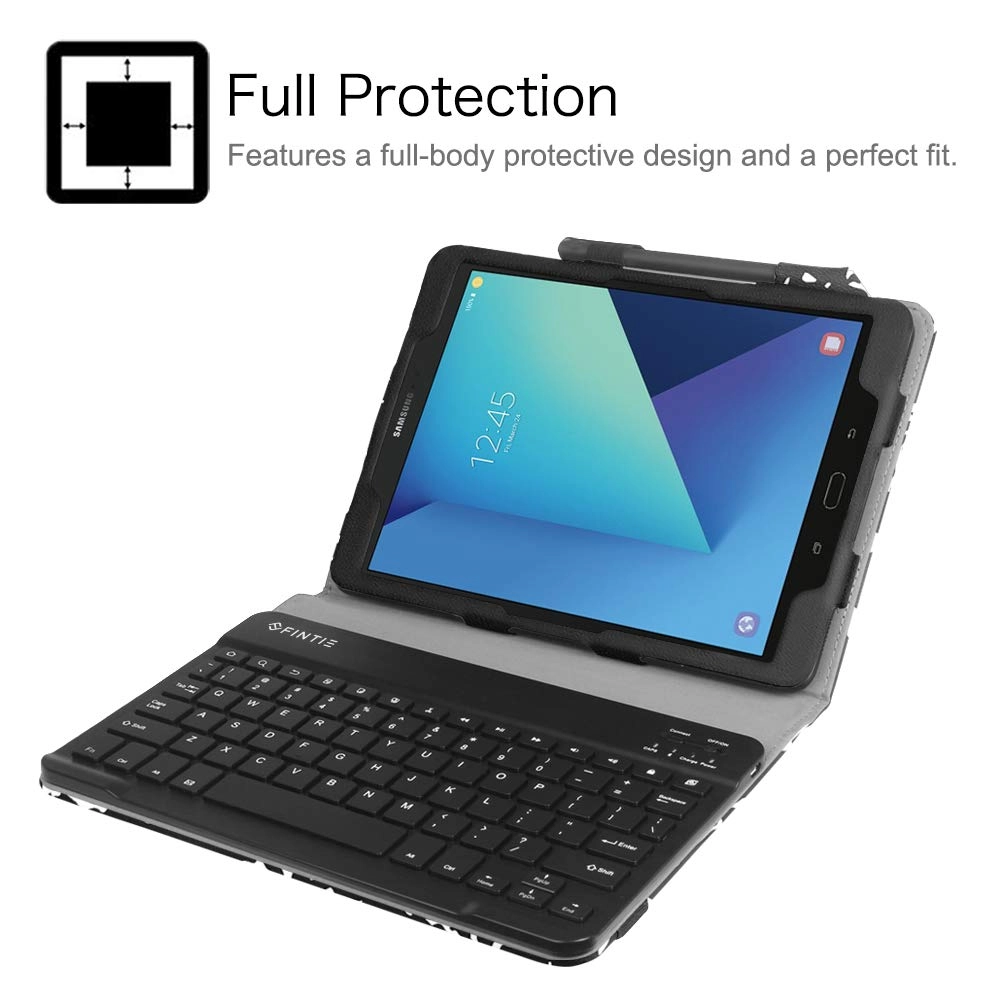 Keyboard Case with S Pen Holder for Galaxy Tab S3 9.7-inch